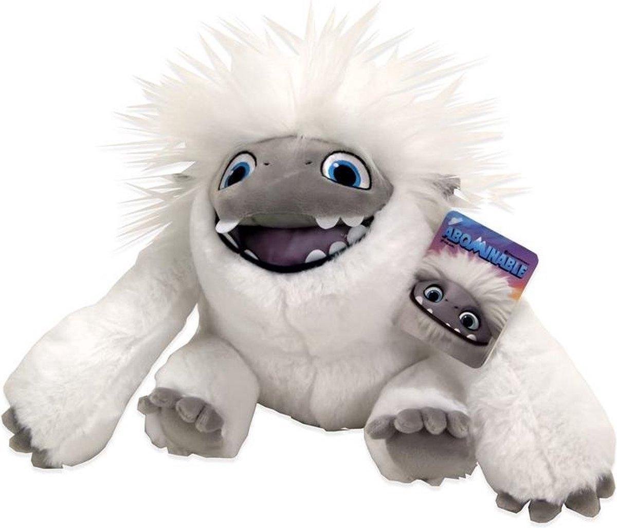 Everest Yeti Smile Pluche Knuffel 22 cm | Everest Yeti Plush Toy | Everest Yeti Peluche Knuffel | Knuffels voor kinderen | Dreamworks pluche knuffel | De Jonge Yeti Pluche Knuffel | Extra zachte peluche knuffel Yeti